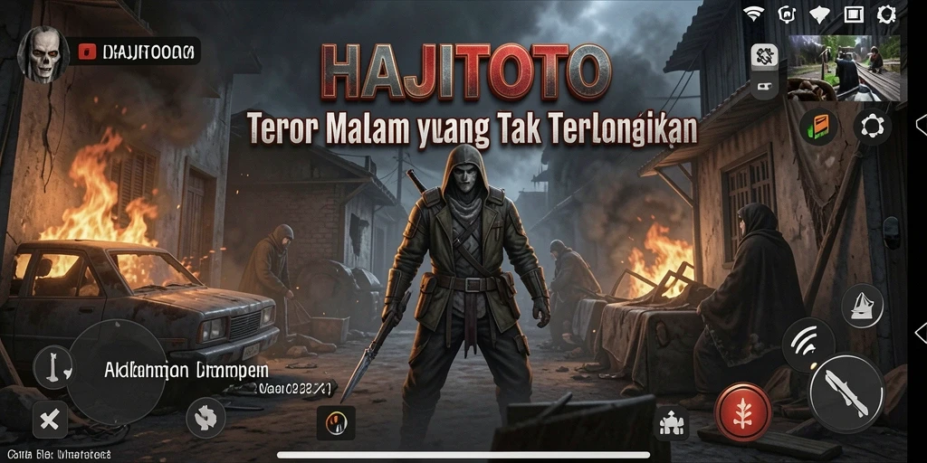 Gameplay mencekam HAJITOTO dengan suasana Horror yang intens.
