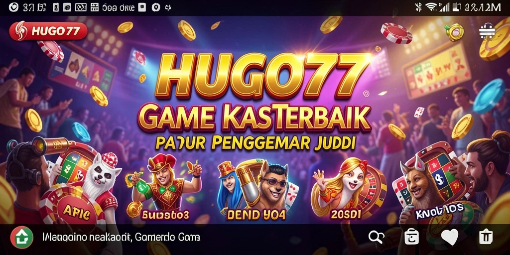Tampilan menarik dari gameplay HUGO77 yang menggembirakan.