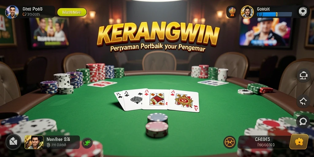 Tampilan menarik gameplay KERANGWIN dengan pemain bersaing.