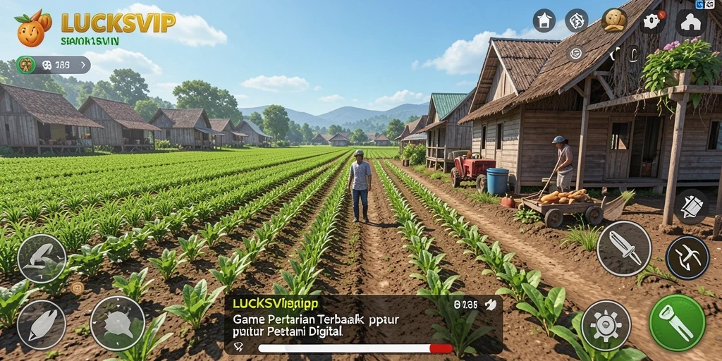 Gameplay menarik LUCKSVIP dengan grafik pertanian realistis.