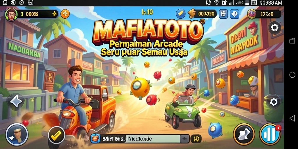 Tampilan gameplay menarik dari MAFIATOTO yang penuh warna.