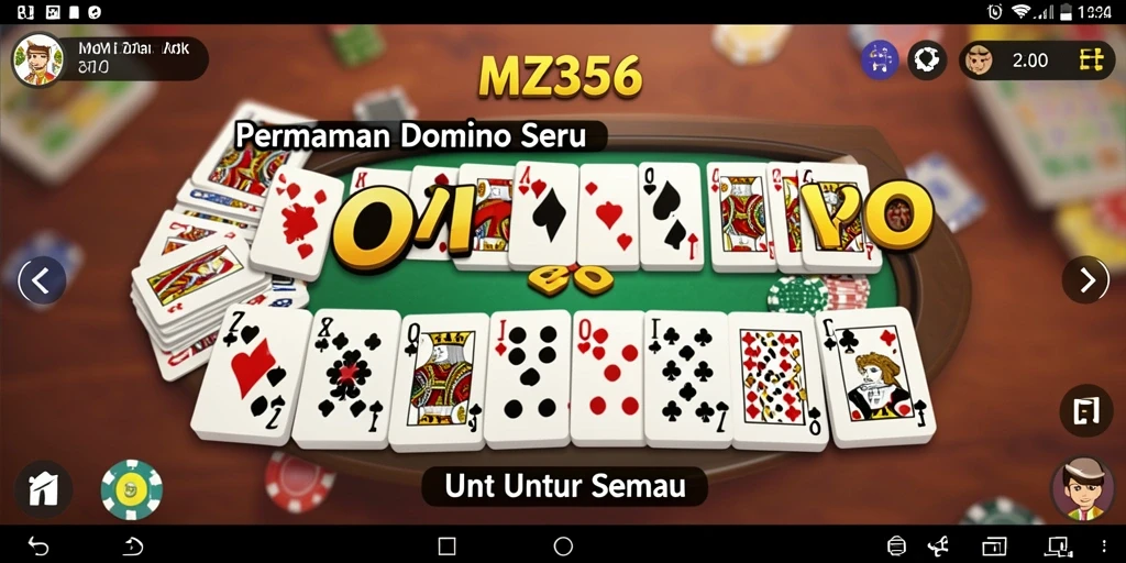 Tampilan utama gameplay MZ356 yang seru dan menantang.