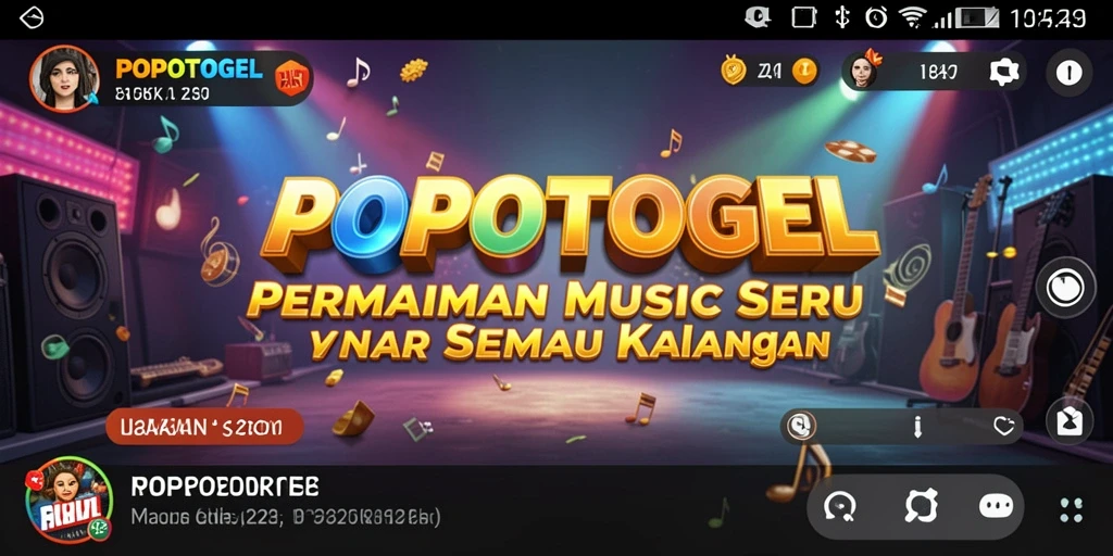 Tampilan gameplay POPOTOGEL yang menarik dan penuh warna.