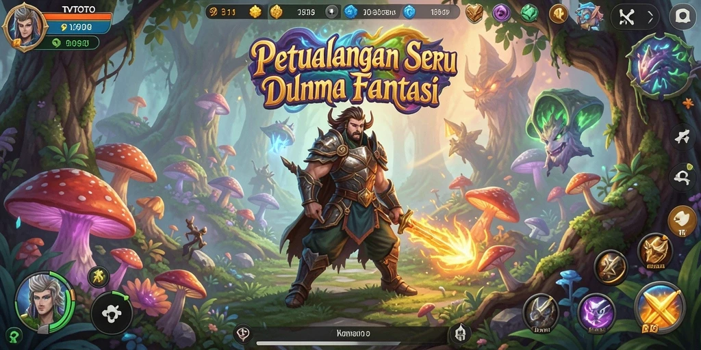 Screenshot gameplay TVTOTO yang menunjukkan petualangan seru dan tantangan yang menanti.